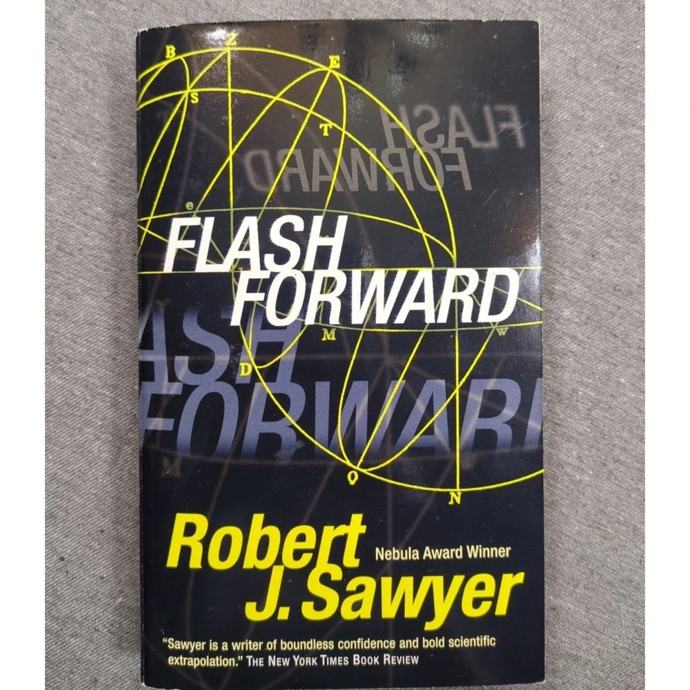 Robert J Sawyer Flash Forward. Calculating God. Mindscan. Lot of 3 VTG Paperback